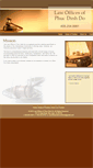 Mobile Screenshot of lawofficesofphucdinhdo.com